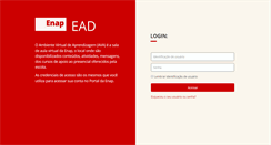 Desktop Screenshot of ead.enap.gov.br