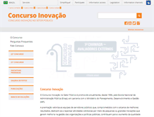 Tablet Screenshot of inovacao.enap.gov.br